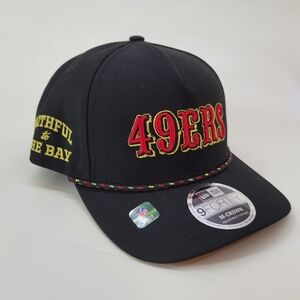 2025 NFL San Francisco 49ers Rivalry New Era 9Forty On Field Snap Back Cap